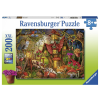 Ravensburger Puzzle 200 db - Erdei házikó 53599