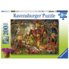 Ravensburger Puzzle 200 db - Erdei házikó  Ajánlott 6-10 éves korig unisex (53599)