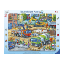 Ravensburger : Puzzle 24 db - Építkezés puzzle, kirakós