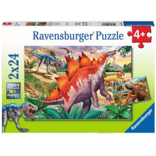 Ravensburger Puzzle 2x24 db - Vadállatok  Ajánlott 4-6 éves korig unisex (3799) puzzle, kirakós