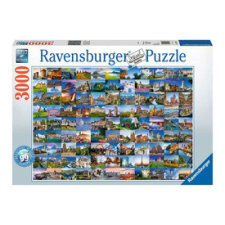 Ravensburger Puzzle 3000 db - 99 gyönyörű hely Európában puzzle, kirakós