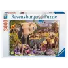 Ravensburger Puzzle 3000 db - Afrikai állatvilág