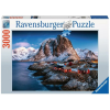Ravensburger Puzzle 3000 db - Hamnoy, Lofoten  Ajánlott 10-99 éves korig unisex (75609)