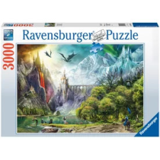  Ravensburger: Puzzle 3000 db - Sárkányok birodalma puzzle, kirakós
