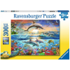 Ravensburger Puzzle 300 db - Delfin paradicsom  Ajánlott 6-10 éves korig unisex (41112)
