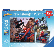  Ravensburger Puzzle 3x49 db - Védelmező Pókember puzzle, kirakós