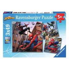 Ravensburger Puzzle 3x49 db - Védelmező Pókember (8025) puzzle, kirakós