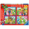 Ravensburger Puzzle 4x100 db - Super Mario  Ajánlott 5-9 éves korig unisex (03832)