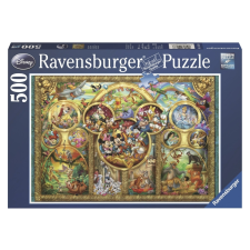 Ravensburger : Puzzle 500 db - Disney család 53668 puzzle, kirakós