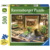 Ravensburger Puzzle 500 db - John Deere  Ajánlott 10-99 éves korig unisex (31223)
