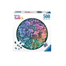 Ravensburger Puzzle 500 db kör - Gombák puzzle, kirakós
