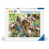 Ravensburger Puzzle 500 db - Lajhár szelfi  Ajánlott 10-99 éves korig unisex (31275)