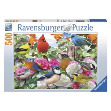  Ravensburger: Puzzle 500 db - Madarak a kertben puzzle, kirakós
