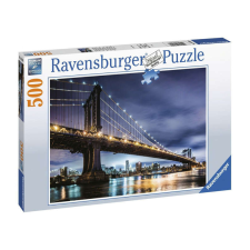  Ravensburger: +Puzzle 500 db - New York, ahol senki nem alszik puzzle, kirakós