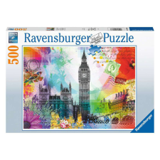  Ravensburger Puzzle 500 db - Üdvözlet Londonból puzzle, kirakós