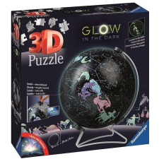 Ravensburger Puzzle-Ball Világító földgömb: Csillagos égbolt, 180 darabos puzzle, kirakós