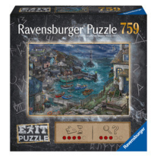 Ravensburger Puzzle Exit 759 db - A halászfalu puzzle, kirakós