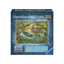 Ravensburger : Puzzle Exit Kids 368 db - Dzsungelexpedíció (12924) puzzle, kirakós