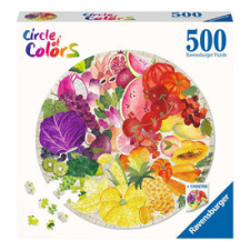 Ravensburger Puzzle kör 500 db - Gyümölcsök puzzle, kirakós