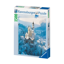 Ravensburger Ravensburger 1500 db-os puzzle - Téli Neuschwanstein (16219) puzzle, kirakós
