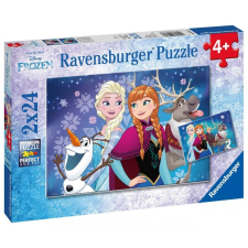 Ravensburger Ravensburger 2x24 darabos kirakós - Jégvarázs barátok puzzle, kirakós
