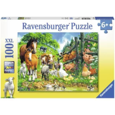 Ravensburger Ravensburger: Állati buli 100 darabos XXL puzzle puzzle, kirakós