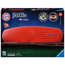 Ravensburger Ravensburger éjszakai 3D puzzle Allianz Arena, München 242 darabos puzzle, kirakós