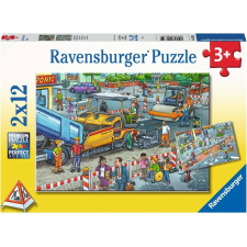 Ravensburger Ravensburger építkezés puzzle készlet 2x12 darabos puzzle, kirakós