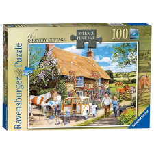 Ravensburger Ravensburger falusi ház puzzle 100 darabos puzzle, kirakós