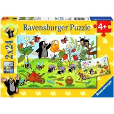 Ravensburger Ravensburger Kisvakond a kertben 2 x 24 db puzzle puzzle, kirakós