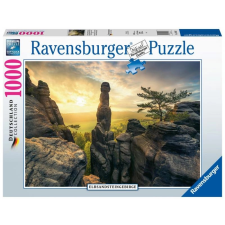 Ravensburger Ravensburger Labské pískovce hajnali tájkép puzzle 1000 darab puzzle, kirakós