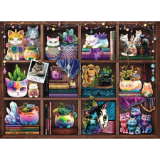 Ravensburger Ravensburger macskák és pozsgások puzzle 500 darabos puzzle, kirakós
