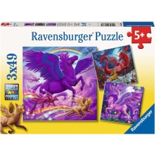 Ravensburger Ravensburger Misztikus uralkodók 3x49 darabos puzzle puzzle, kirakós