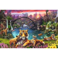 Ravensburger Ravensburger paradicsomi tigrisek puzzle puzzle, kirakós