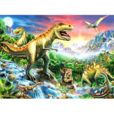 Ravensburger Ravensburger: Puzzle 100 db - Dinoszauroszok puzzle, kirakós