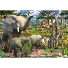 Ravensburger Ravensburger: Puzzle 18000 db - Az itatónál puzzle, kirakós