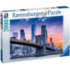 Ravensburger Ravensburger Puzzle 2000 db Brooklynból Manhattenbe puzzle, kirakós