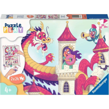 Ravensburger Ravensburger puzzle és játék: Fánkkirályság 2x24 darab puzzle, kirakós