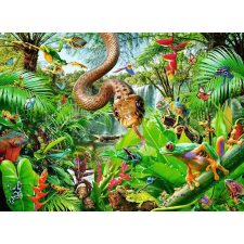 Ravensburger Ravensburger puzzle hüllők és kétéltűek vidéke XXL 300 darab puzzle, kirakós