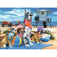 Ravensburger Ravensburger puzzle kutyák tilos a strandon puzzle, kirakós