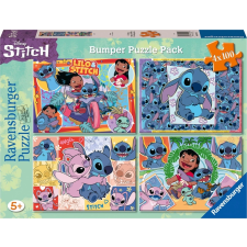 Ravensburger Ravensburger puzzle Lilo és Stitch 4 x 100 darabos puzzle, kirakós