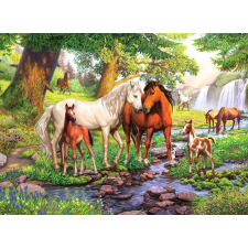 Ravensburger Ravensburger puzzle lovak a folyónál XXL 300 darabos puzzle, kirakós