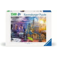 Ravensburger Ravensburger puzzle - New York nyáron és télen puzzle, kirakós