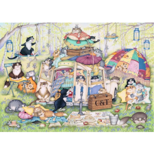 Ravensburger Ravensburger puzzle őrült macskák: nyugodt nyári délután 1000 darabos puzzle, kirakós