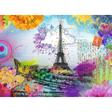 Ravensburger Ravensburger puzzle párizsi képeslap 500 darab puzzle, kirakós