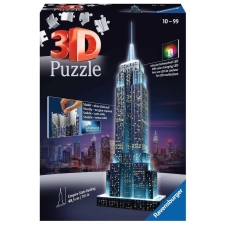 Ravensburger Ravensburger Világító 3D Puzzle Éjszakai Kiadás Empire State Building puzzle, kirakós