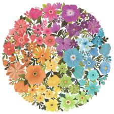 Ravensburger Ravensburger virágpaletta puzzle - 500 darabos puzzle, kirakós