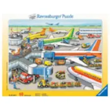 Ravensburger Repülőtér 30-48 db puzzle, kirakós