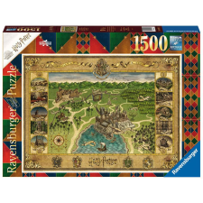 Ravensburger Roxfort térképe - 1500 darabos puzzle (16599) puzzle, kirakós