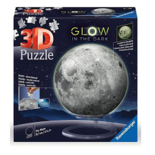 Ravensburger sötétben világító gömb puzzle 72 db-os - Hold puzzle, kirakós
